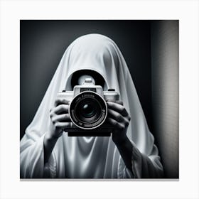 Ghost Photographer 1 Canvas Print