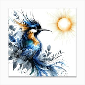 Creative Wild Animal Representation 66 Canvas Print