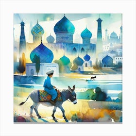 Kazakhstan Canvas Print