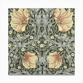 William Morris Textile Design 22 Canvas Print