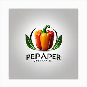 Pepper Logo 6 Canvas Print