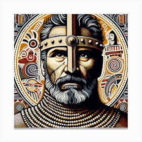 King Of The Vikings Canvas Print
