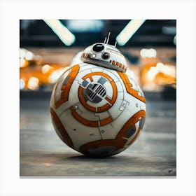 Bb-8 robot Canvas Print