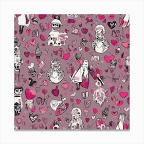 Valentine'S Day 5 Canvas Print