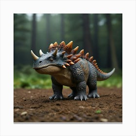 Triceratops 3 Canvas Print