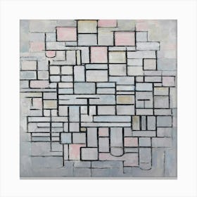 Piet Mondrian S Composition No Iv (1914) Canvas Print