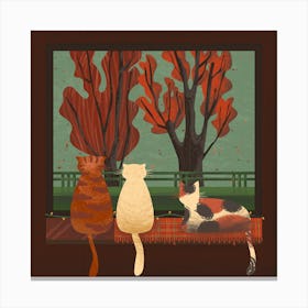 From My Window - Autumn Canvas Print