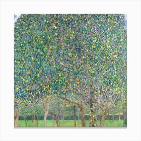 Apple Trees By Gustav Klimt Canvas Print