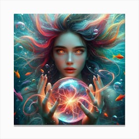 Mermaid 52 Canvas Print