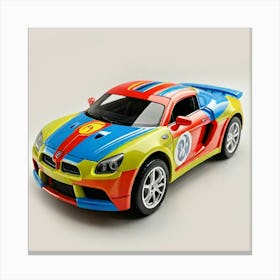 Racing Car Canvas Print