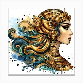 Egyptian Woman 31 Canvas Print