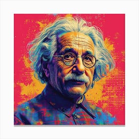 Albert Einstein Canvas Art Canvas Print