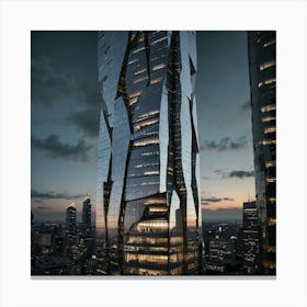 London Skyscraper 1 Canvas Print