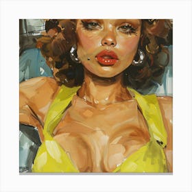 Sexy Girl Canvas Print