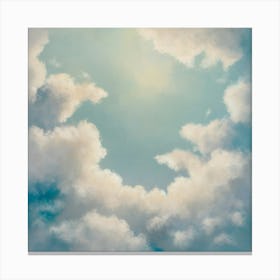 Sky With Clouds 5 Canvas Print