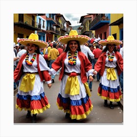 Colombian Festivities (81) Canvas Print