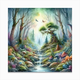 Fairy Forest 2 Canvas Print