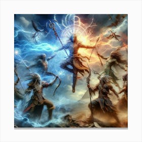 Elder Scrolls 11 Canvas Print