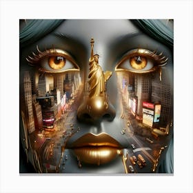 Statue Of Liberty 3 Canvas Print