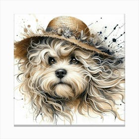 Hudson Terrier Canvas Print