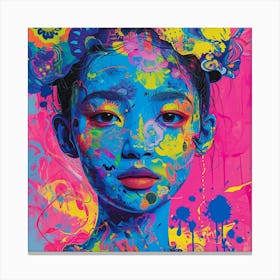 Asian Girl 8 Canvas Print