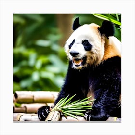 Panda Bear 1 Canvas Print