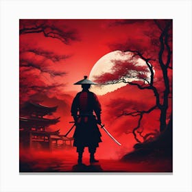 Samurai Canvas Print