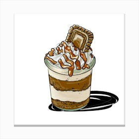 Cake In A Cup Canvas Print
