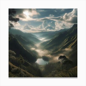 Landscape Painting 3 Canvas Print