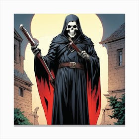 Grim Reaper 1 Canvas Print