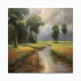 Rainy Day Canvas Print