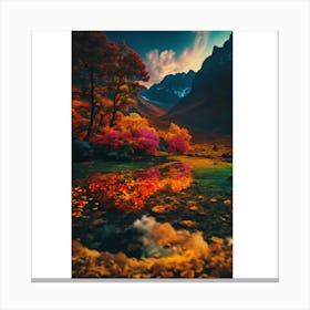 Autumn In The Mountains 11 Canvas Print