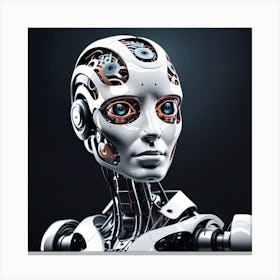 Robot Woman 29 Canvas Print