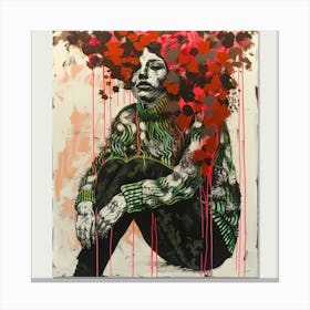 'Flora' 2 Canvas Print