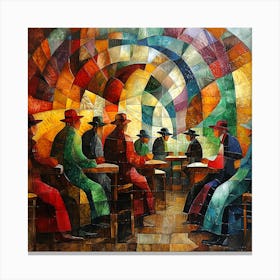 'The Cafe' Canvas Print