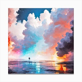 Cloudy Sky 6 Canvas Print