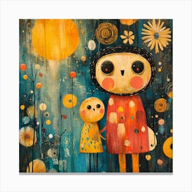 Mother And Child Canvas Print