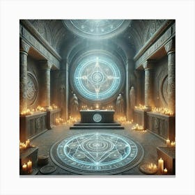 The Ritual Chamber Canvas Print