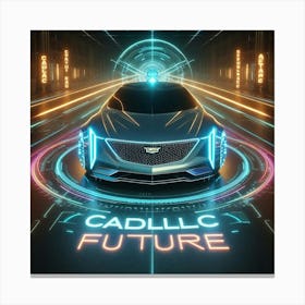 Cadillac Future Canvas Print