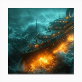 Titanic 1 Canvas Print