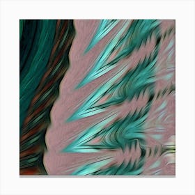 Abstract Fractal Painting Canvas Print