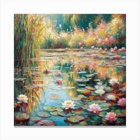 Lily Pond 1 Canvas Print