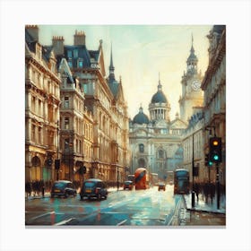 Streets Of London 6 Canvas Print