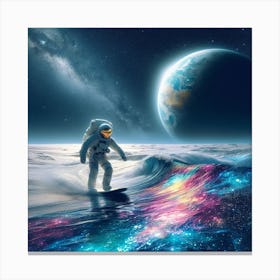 Astrosurfing 1.0 © Canvas Print