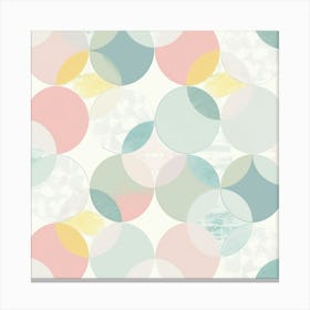 Abstract Circles 1 Canvas Print