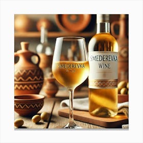 Sovereign Flame Smederevka Wine Canvas Print