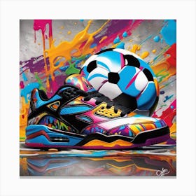 Splatters Canvas Print