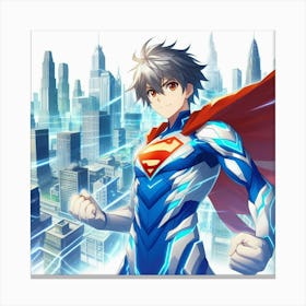 Superman Canvas Print