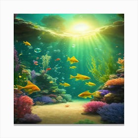 Coral Reef 2 Canvas Print