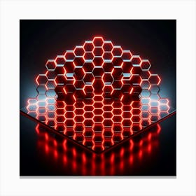 Hexagons Canvas Print